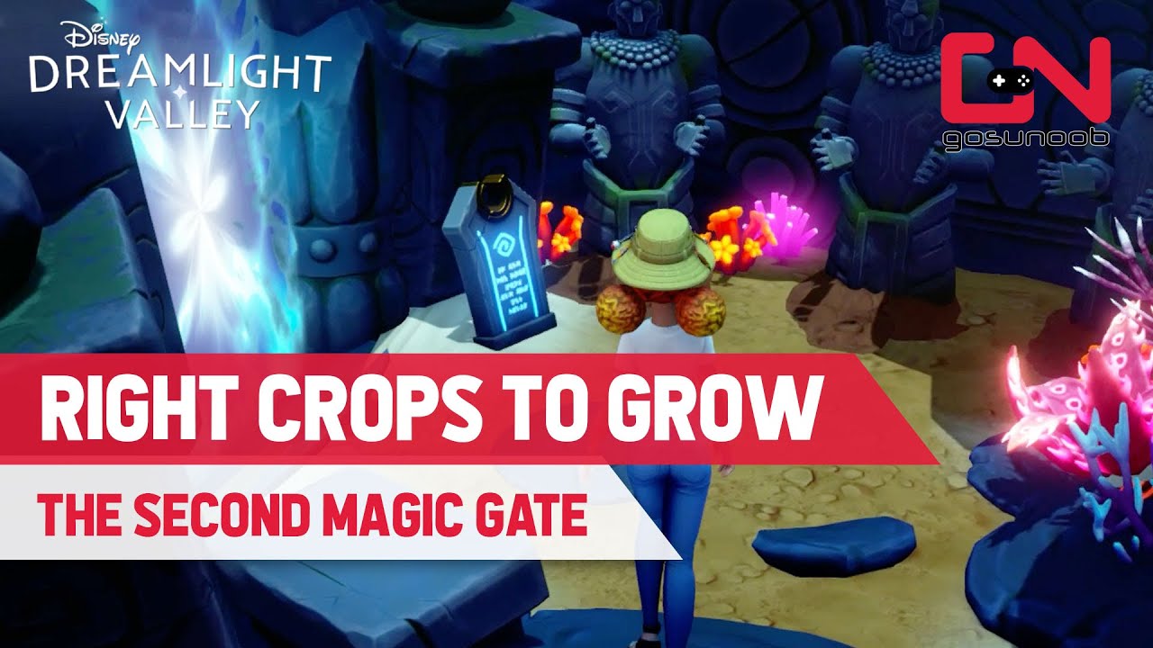 Right Crops to Grow Second Magic Gate Disney Dreamlight Valley Hiijo