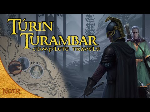 The Complete Travels of Túrin Turambar | Tolkien Explained