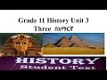 History Grade 11 Unit 3 ( Three) Amharic በአማርኛ  Part One The Ancient World