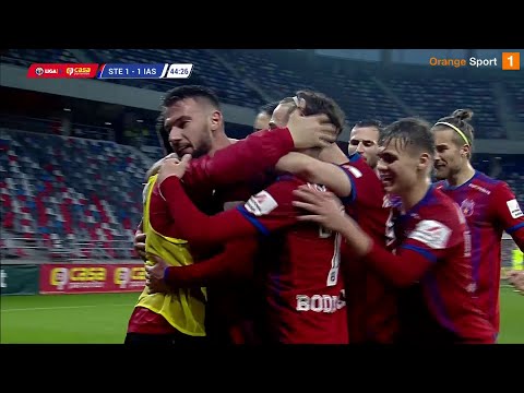 REZUMAT | CSA Steaua - Poli Iași 2-2. Meci frumos în Ghencea, cu două răsturnări de scor