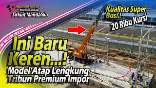 Download lagu INI KEREN..! RUANG CREW & TRIBUN TAMBAH NYATA PROGRESNYA SIRKUIT MANDALIKA FEBRUARI 2022 #motogp mp3
