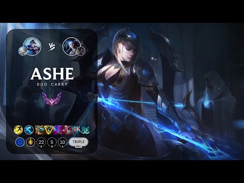 Ashe ADC vs Jinx - EUW Master Patch 13.13