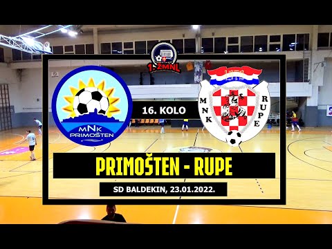 ŽMNL: PRIMOŠTEN - RUPE  2:0, 23.01.2022.