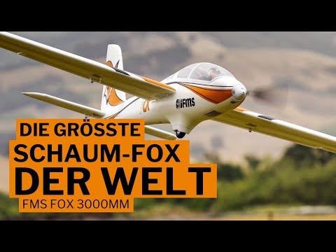 FMS Fox 3000mm PNP | Die wohl größte Schaum-Fox der Welt
