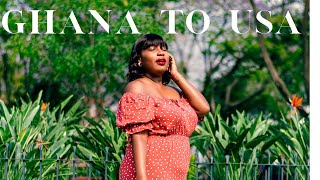 Moving from Ghana 🇬🇭 to AMERICA 🇺🇸| Travel with me Vlog| Iamstacy swift