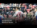 Heavy Home Defeat | Sunderland AFC 1 - 5 Blackburn Rovers | EFL Championship Highlights
