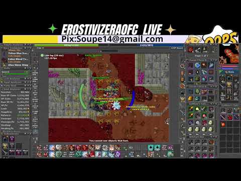 TIBIA: EK HUNT SOLO (GAZER  SPECTRES) - PORT HOPE