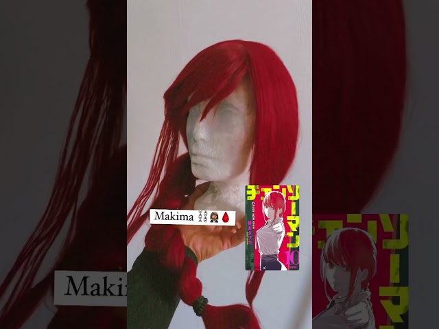Vídeo relacionado con LeMarnia Makima peluca para anime motosierra hombre Anime Cosplay peluca Halloween peluca trenzado