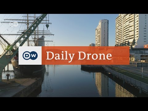 #DailyDrone: The old harbor in Bremen | DW English