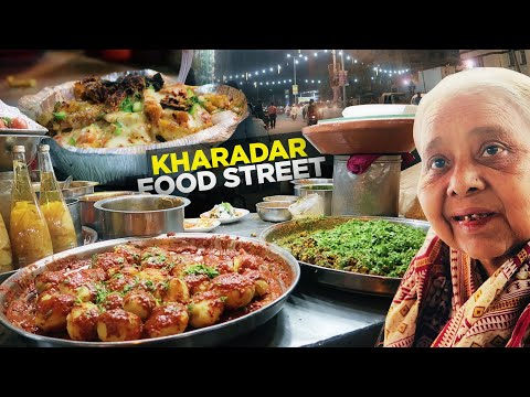 Food Street of Kharadar, Karachi | Pizza Fries, Qadir Chat, Sanober Icecream | Pakistani Street Food