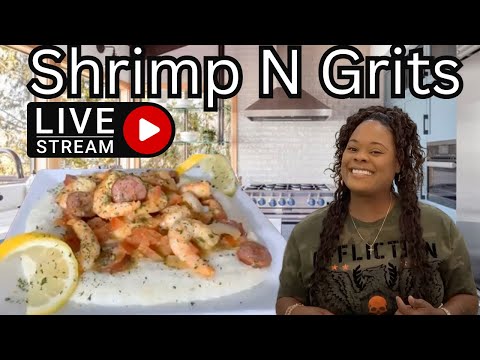 In The Kitchen With Gina Young Is Going live! Shrimp And Grits