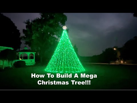 How To Build A Mega Christmas Tree