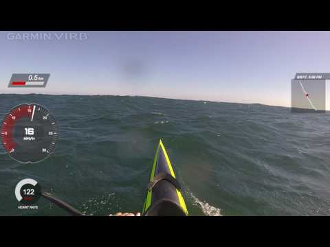 Learning how to go sub 3.20 per km Downwind