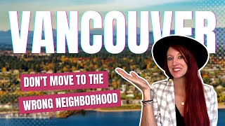 Where to Live in Vancouver Washington | EVERY NEIGHBORHOOD YOU NEED TO KNOW IN V
