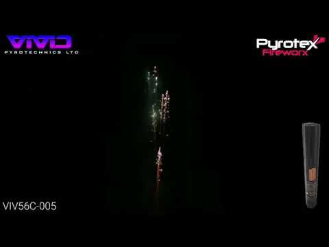 Vivid Pyrotechnics - Green Glitter Willow - VIV56C-005