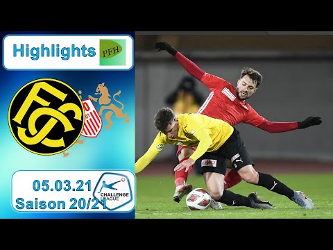 Highlights: FC Schaffhausen vs FC Stade Lausanne - Ouchy (05.03.21)