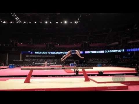 SPIRIDONOVA Daria (RUS) - 2015 Artistic Worlds - Qualifications Balance Beam