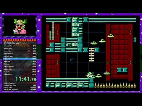 Mega Man 9 Any% Proto Man Speedrun in 30:17 Current World Record