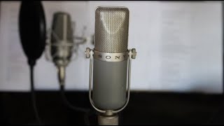 Video thumbnail for The Building of Milan Recording Studios: Sony C37a Competition to Nemann U67 U47 tube Valve by ThePianoforever