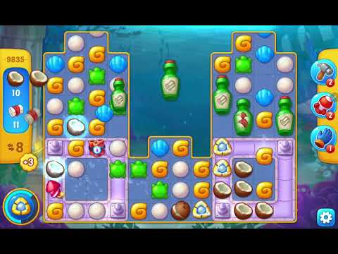 Fishdom Easy Level 9835 (with ingame boosters) @choraelmin