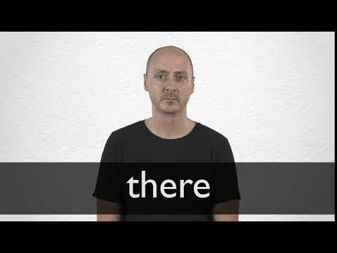 How to pronounce THERE in British English