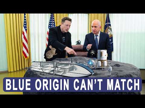 SpaceX's Plan to Build Moon Base Alpha totally Humiliated Blue Origin Without Landing First...