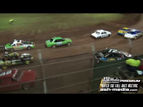 Thrills and Spills - 2014 Modified Sedan Kings Royal II (Night 3) - Kingaroy Speedway