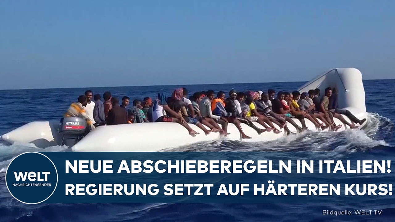 MIGRATION: Meloni plant Seeblockaden! "Wer in Italien leben will, der muss die Gesetze respektieren"