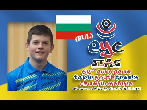 MUL Stepan UKR  -  BEKIR Denis BUL 2019 European Youth Championships