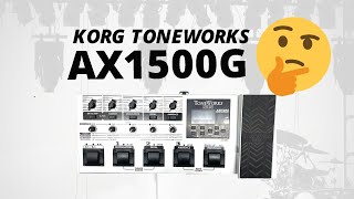 Video thumbnail for KORG TONEWORKS AX1500G in 2023? by Guitar Gear Spot