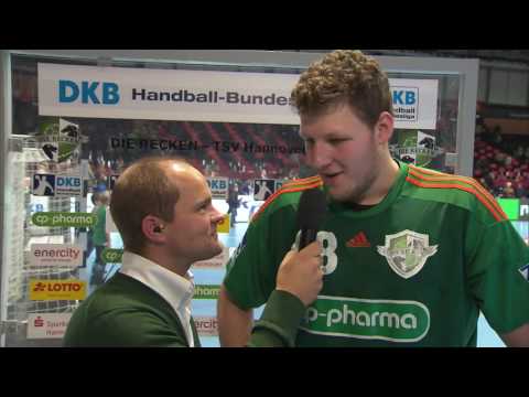 Interview Dominik Kalafut | DIE RECKEN - TSV Hannover-Burgdorf vs. HC Erlangen | 12.11.2016