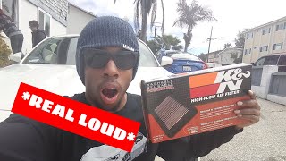 FRS K&N drop in air filter install