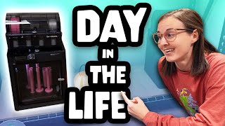 Day in the Life - Printers Arrived at the NEW Shop