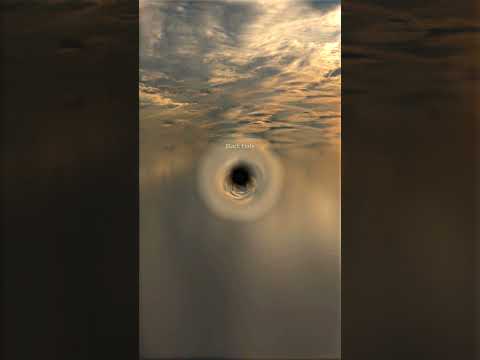 Two Black Holes colliding 😨 #space #universe #astronomy