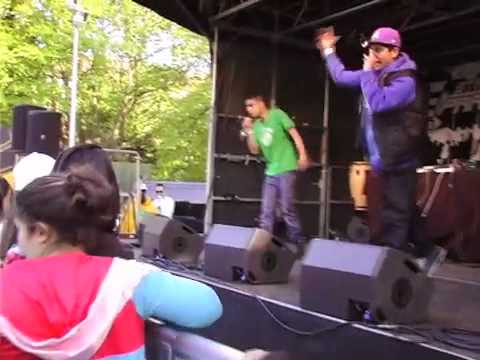 RGRA - Rebel G´z feat AyhamA live at Street Party, Lindevangsparken, Copenhagen 6/5 2011