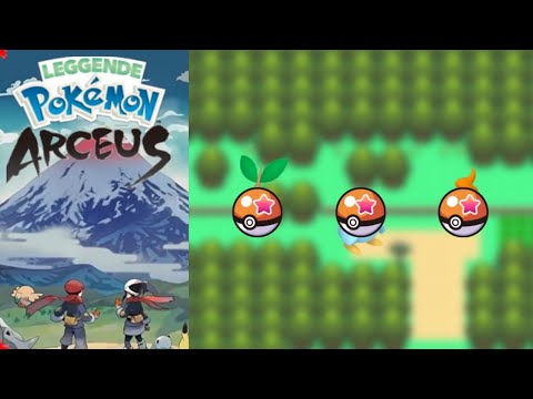 FINALMENTE UNO STARTER SHINY -Pokemon leggende arceus-