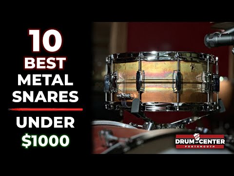 10 Best Metal Snare Drums Under $1000