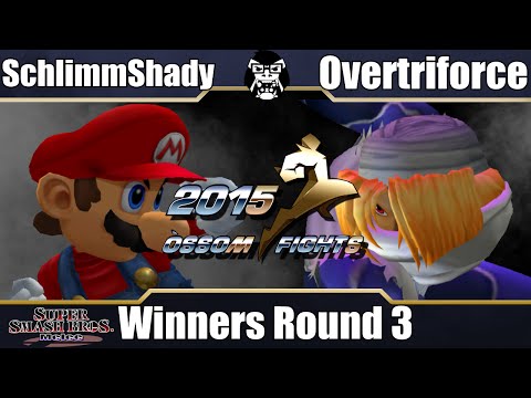 OF - SchlimmShady (Mario) Vs. JJ | Overtriforce (Sheik) - Winners Round 3 - Super Smash Bros. Melee
