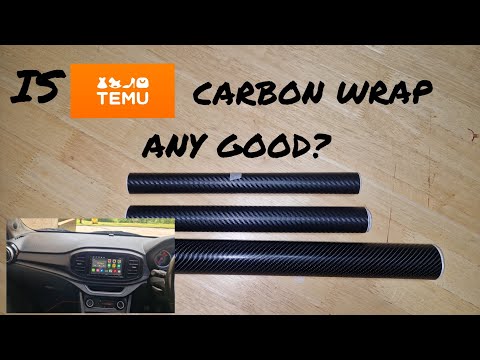 Is TEMU Carbon Fibre Wrap Any Good?