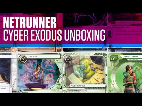 Netrunner LCG - Unboxing Cyber Exodus Data Pack