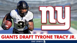 2024 NFL Draft: New York Giants Select RB Tyrone Tracy Jr. From Purdue In 5th Round - Reaction