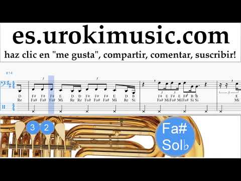Tutorial de Tuba The Chainsmokers - Sick Boy Clases Notas um-ih927