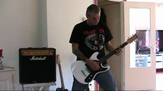 The Ramones - All&#39;s Quiet On The Eastern Front (guitar cover)