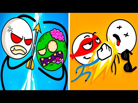 Stick Shot Vs Attack Draw Line 😬🫨🫠 Walkthrough All New Max Update Mobile Tiktok Gameplay KO9852