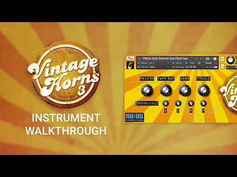 Free Download Vintage Horns 3 KONTAKT