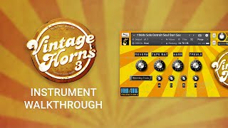 Video thumbnail for Vintage Horns 3 Instrument Walkthrough by Big Fish Audio