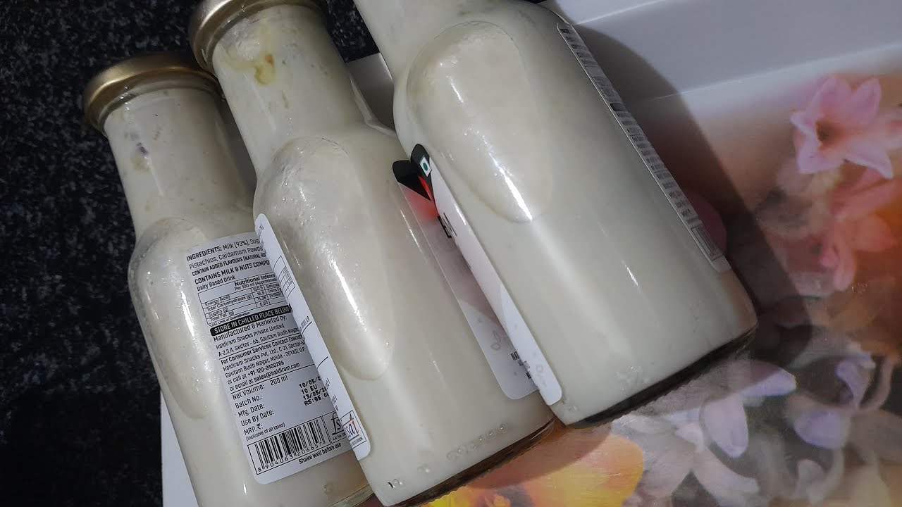 Badam-Pista milk 🤗🥰 Thanda-Thanda