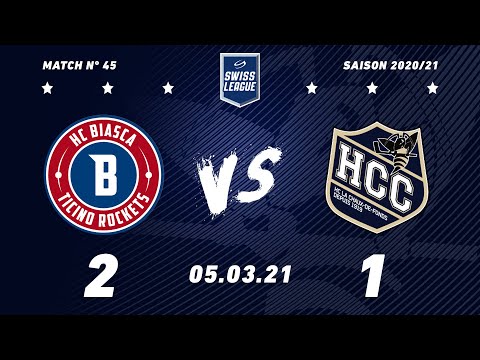 05.03.2021 HCB Ticino Rockets - HC La Chaux de Fonds (2-1)