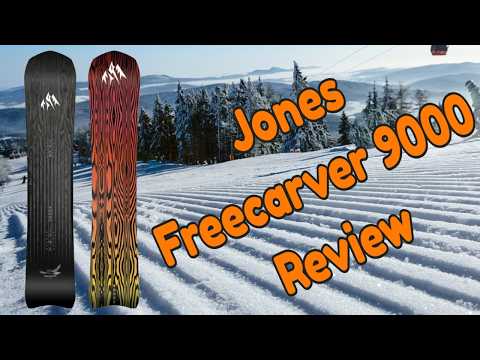 The 2025 Jones Freecarver 9000 Snowboard Review