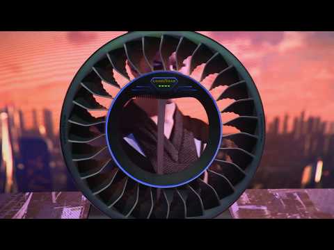 Goodyear Aero Tire Concept for Flying Cars